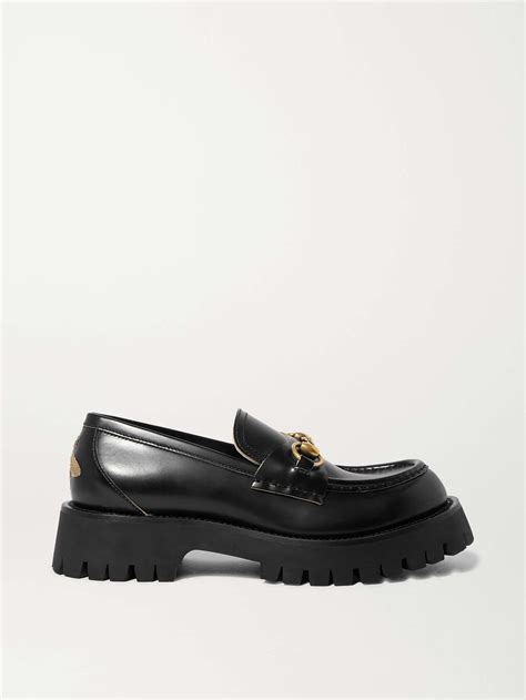 gucci horsebit platform loafers|gucci horsebit driving loafers.